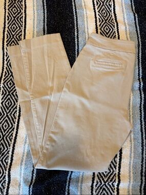 JM Collection Womens's Khaki Chino Pants in Beige Tan